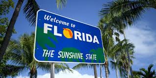 Welcome To Florida The sunshine state board